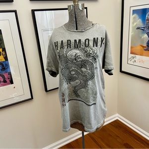 Grunge Distressed T Shirt